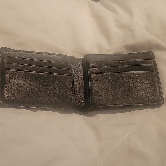 La coste wallet blach leather - Picture 4 of 6